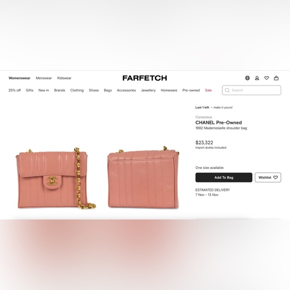 Chanel mini square caviar RARE - Picture 3 of 14